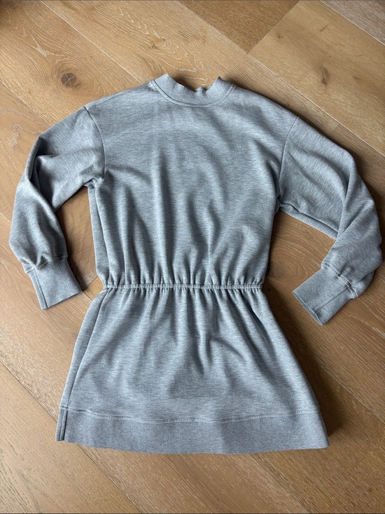 Daily Practice Dresses & Skirts - Daily Practice Gray Elastic-Waist Mini Dress